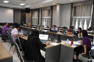 15. การประชุมถอดบทเรียนโครงการพลิกโฉมมหาวิทยาลัยราชภัฏกำแพงเพชร วันที่ 16 กุมภาพันธ์ 2567 ณ ห้องประชุม KPRU HOME สำนักบริการวิชาการและจัดหารายได้
